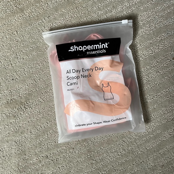 Shapermint Essentials Pink and Black Camisole Set - Picture 4 of 9